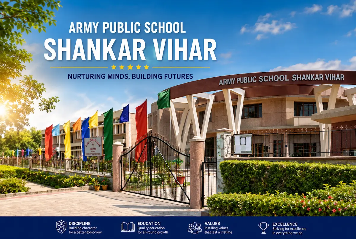 Army Public School Shankar Vihar Delhi — Aesthetic India Interactive Flat Panel installation
