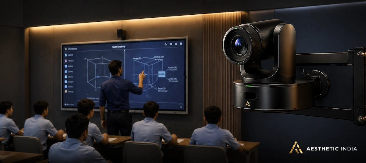 PTZ Auto-Tracking Camera for Smart Classroom