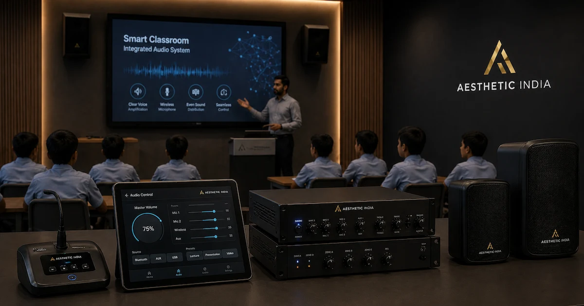 Speaker Amplifier System for Classroom India